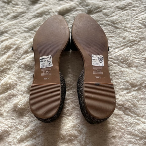 Toms - Jutti Dorsay Flats In Black - Picture 6 of 6